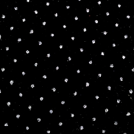 Catifea neagra cu puncte mici glittery